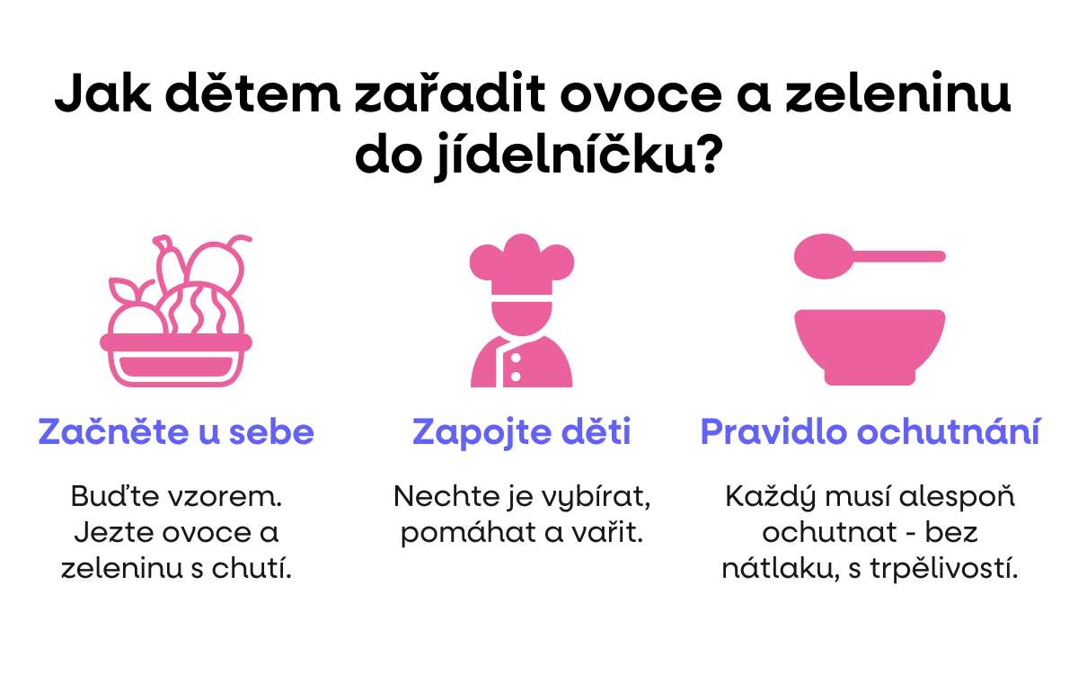 jak detem zaradit ovoce